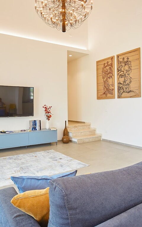 Villa Etesiae: Salon