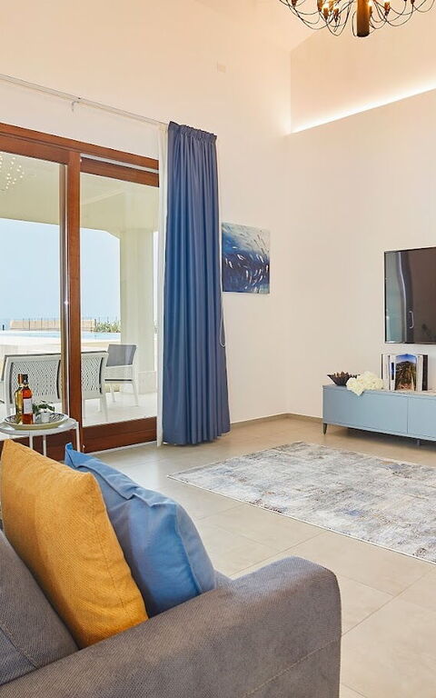 Villa Etesiae: Salon