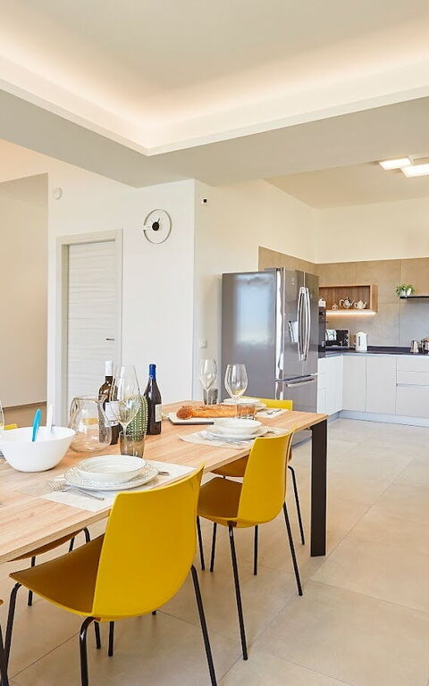 Villa Etesiae: Salle à manger