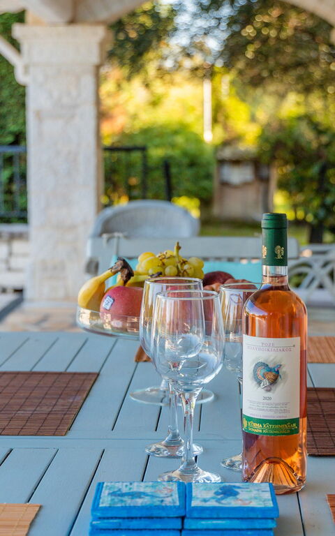 Villa Dimitris: Balcon / Terrasse / Patio