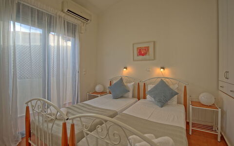 Logement Kastellina: chambre à coucher