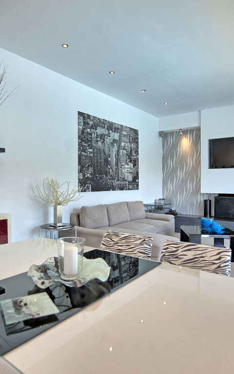 Beach Villa Christina: Salle à manger, Salon