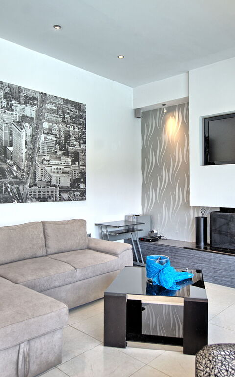 Beach Villa Christina: Salon