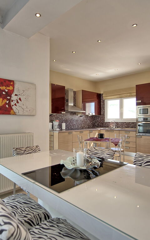 Beach Villa Christina: Cuisine