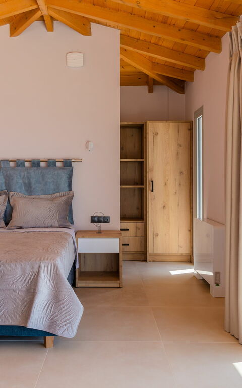 Villa Prokimea: chambre à coucher