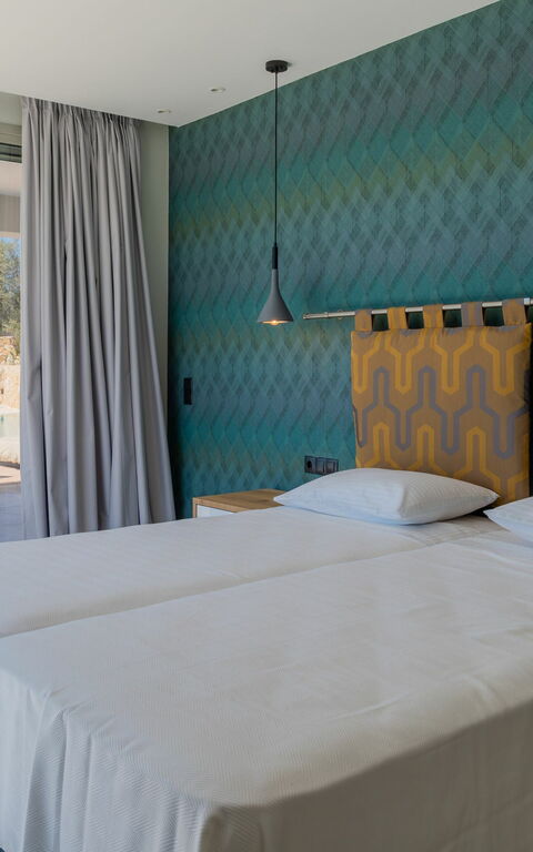 Villa Prokimea: chambre à coucher
