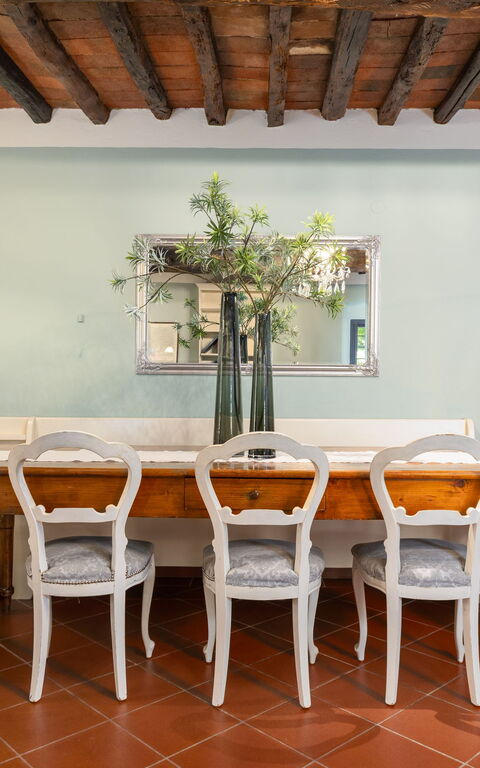 San Guido: Salle à manger