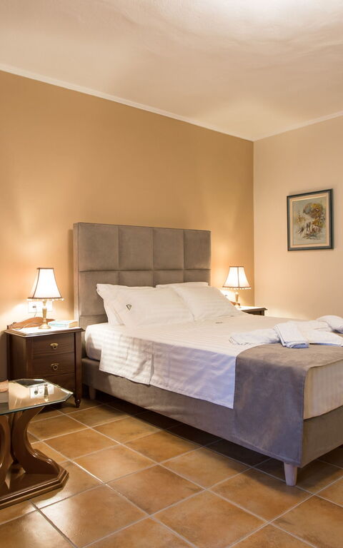 Villa Antina: chambre à coucher