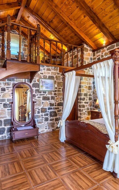 Villa Antina: chambre à coucher