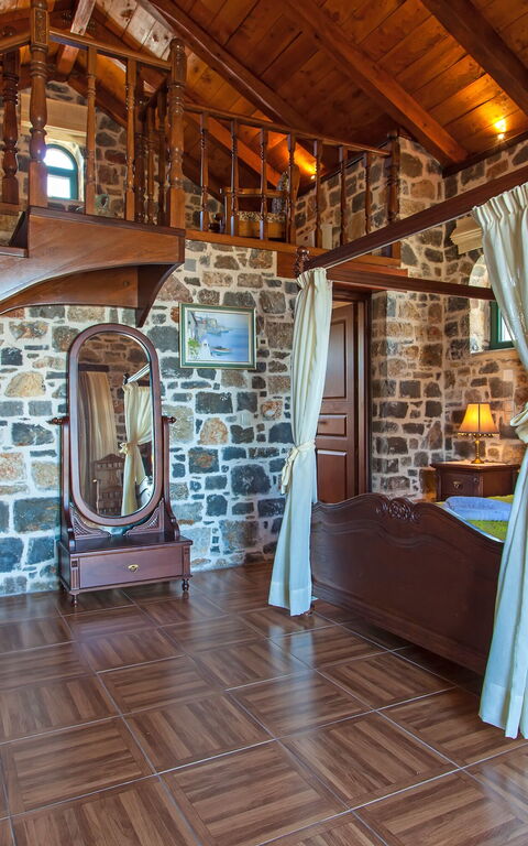 Villa Antina: chambre à coucher