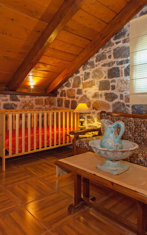 Villa Antina: chambre à coucher