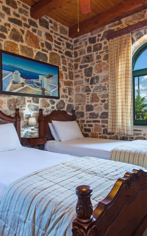 Villa Antina: chambre à coucher