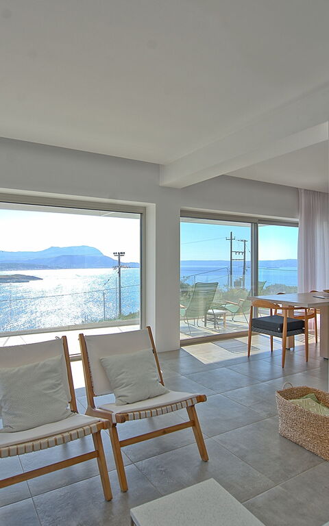 Villa Bluewhite: Salon