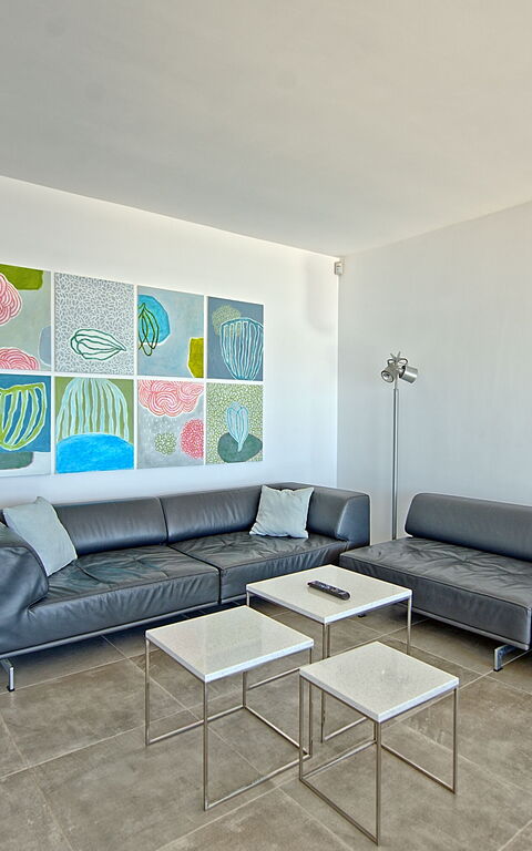 Villa Bluewhite: Salon