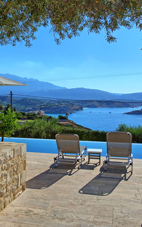 Villa Bluewhite: bassin, Été, Extérieur, Jardin, Vues