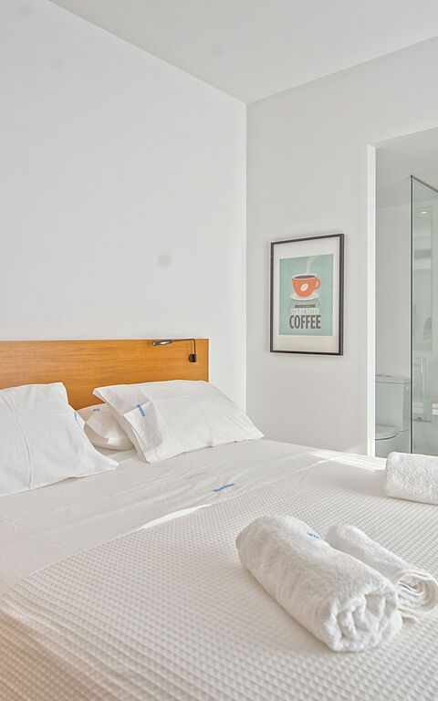 Villa Bluewhite: chambre à coucher