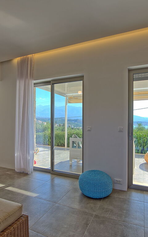 Villa Bluewhite: Salon