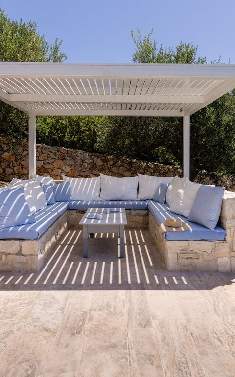 Villa Bluewhite: bassin, Extérieur, Jardin