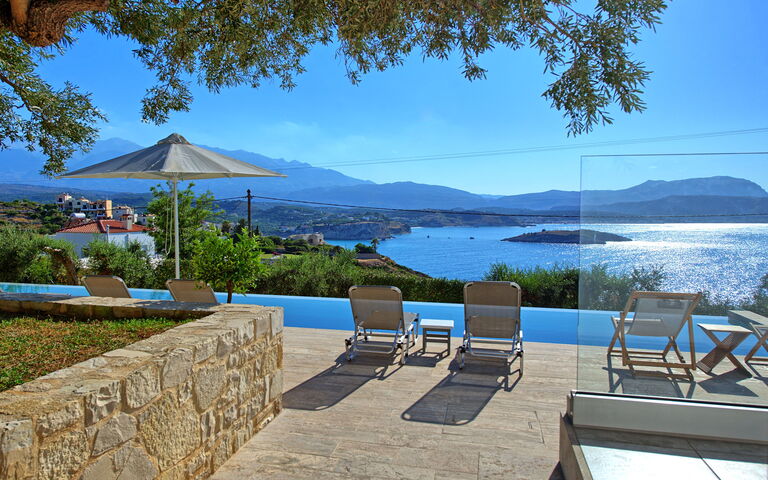 Villa Bluewhite: bassin, Été, Extérieur, Jardin, Vues