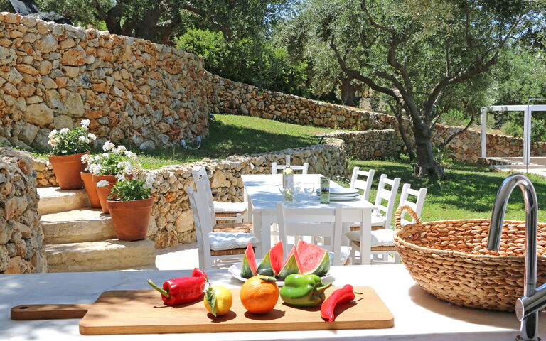 Villa Bluewhite: Jardin