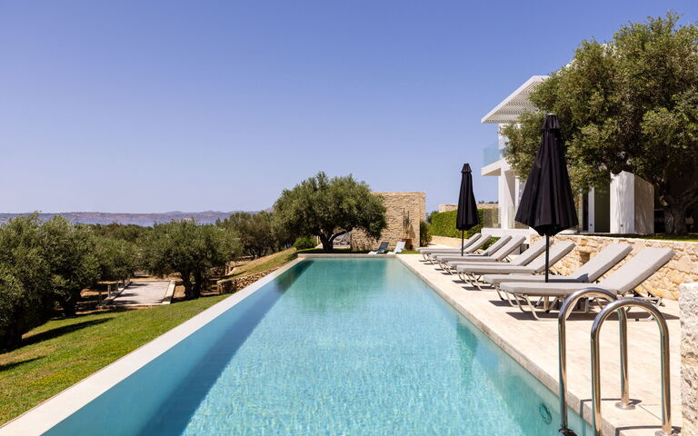 Villa Bluewhite: bassin, Extérieur, Jardin, Vues
