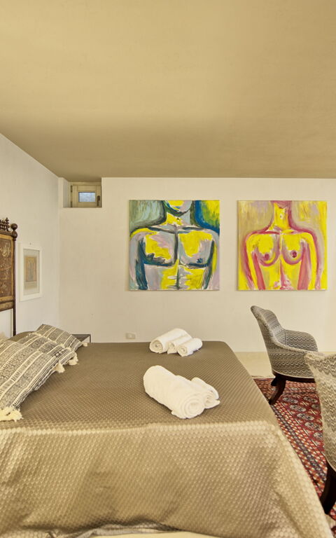 Tenuta Olearum: chambre à coucher
