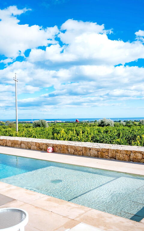 Tenuta Olearum: bassin, Vues