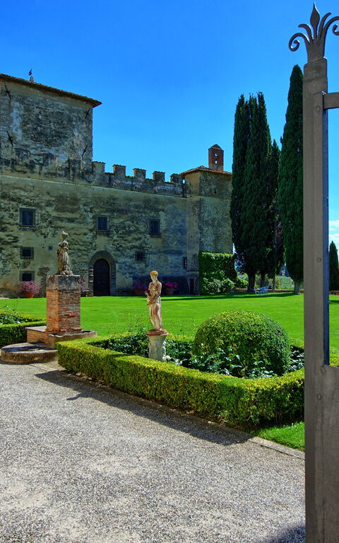 Villa Paneretta: Été, Extérieur