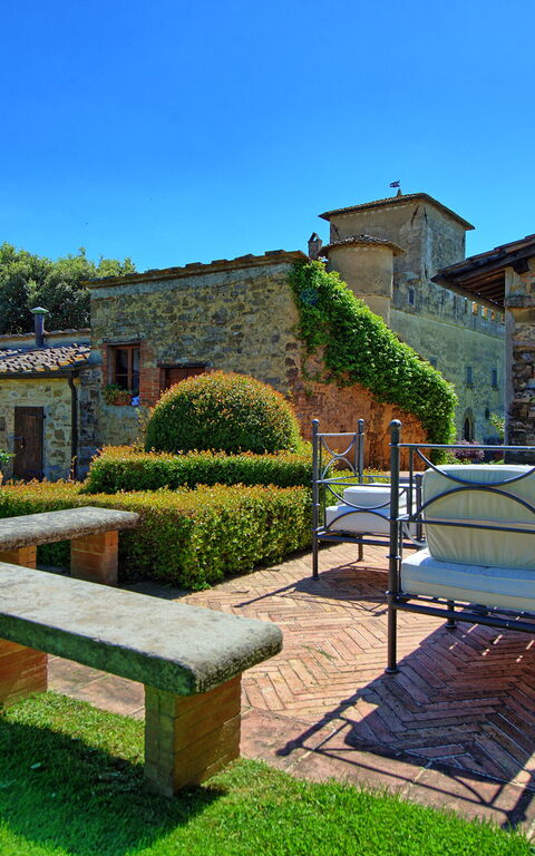 Villa Paneretta: Été, Extérieurs, Jardin