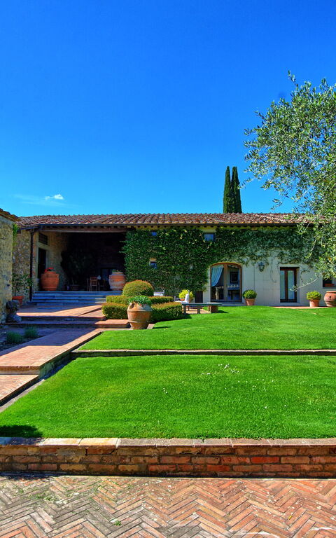 Villa Paneretta: Été, Extérieurs, Jardin