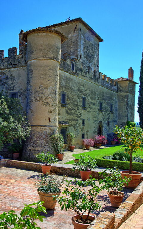 Villa Paneretta: Été, Extérieur