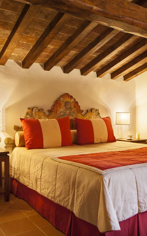 Villa Paneretta: chambre à coucher