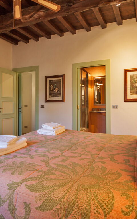 Villa Paneretta: chambre à coucher