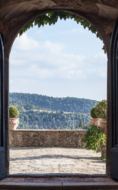 Villa Paneretta: Extérieur, Jardin