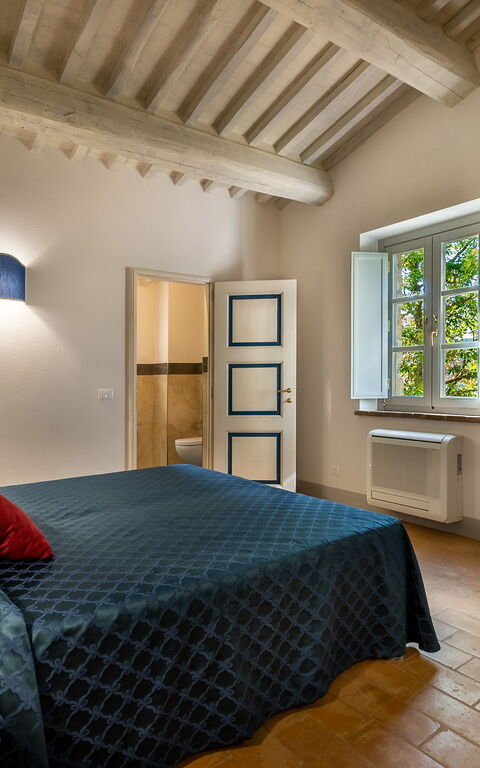 Villa Lucarella: chambre à coucher