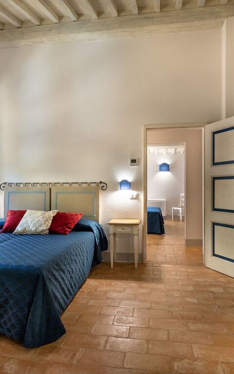 Villa Lucarella: chambre à coucher