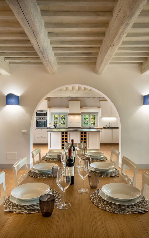 Villa Lucarella: Salle à manger