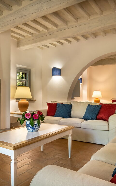 Villa Lucarella: Cuisine, Salon