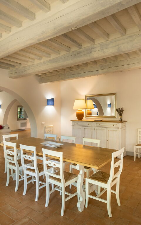 Villa Lucarella: Salle à manger