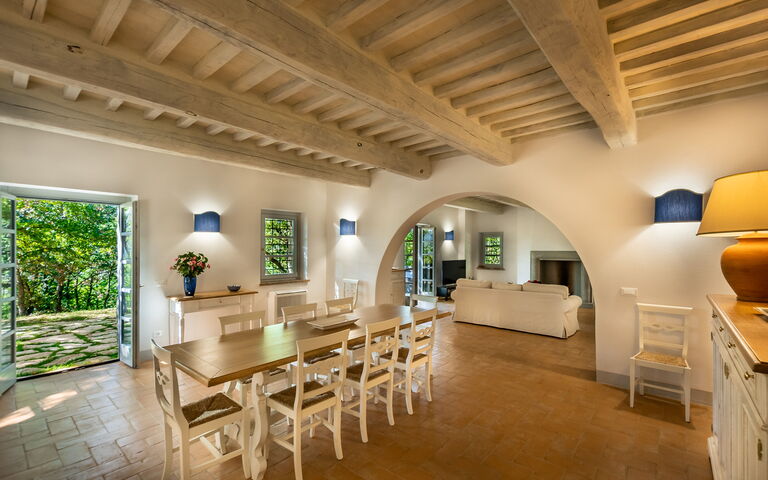 Villa Lucarella: Salle à manger