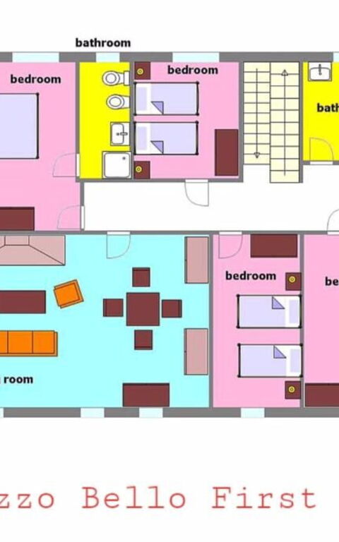 Palazzo Bello: Planimétrie