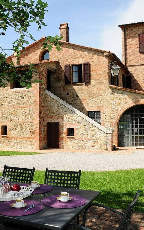 Casale Chieteno: Jardin