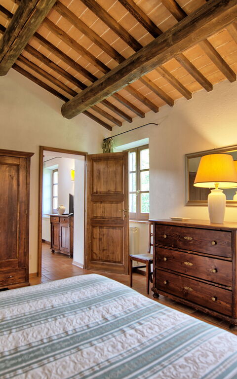 Casale Chieteno: chambre à coucher