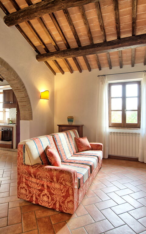 Casale Chieteno: Cuisine, Salon