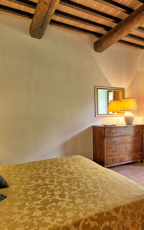 Casale Chieteno: chambre à coucher