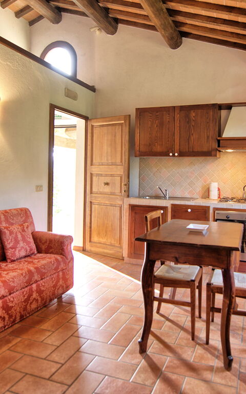 Casale Chieteno: Cuisine, Salon