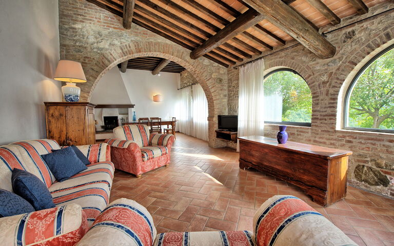 Casale Chieteno: Salon