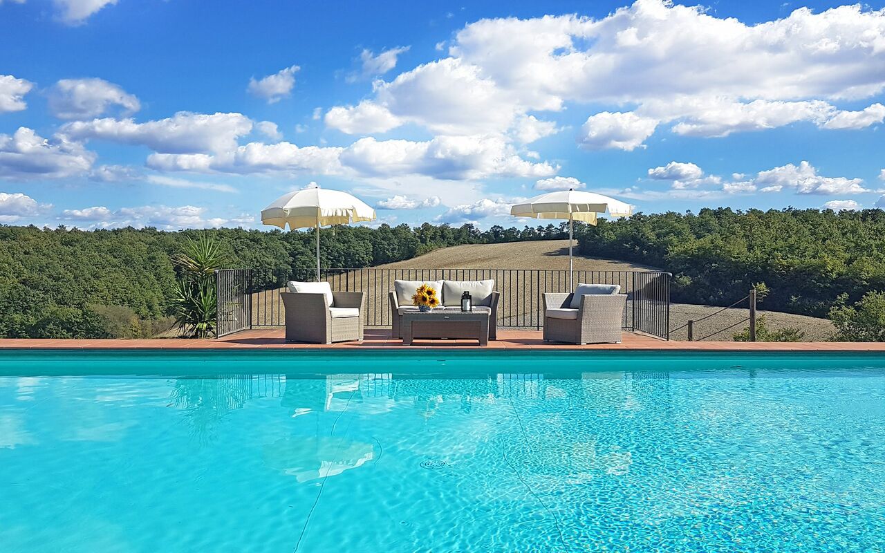 Casale Chieteno: bassin, Été, Extérieur, Jardin, Vues