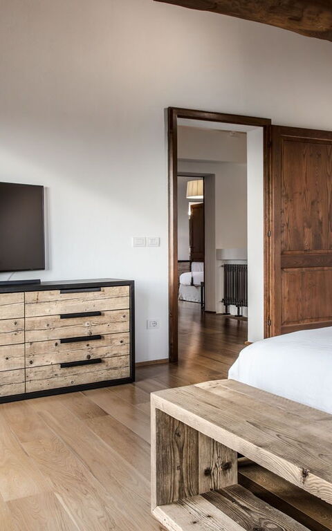 Villa Chiugi: chambre à coucher