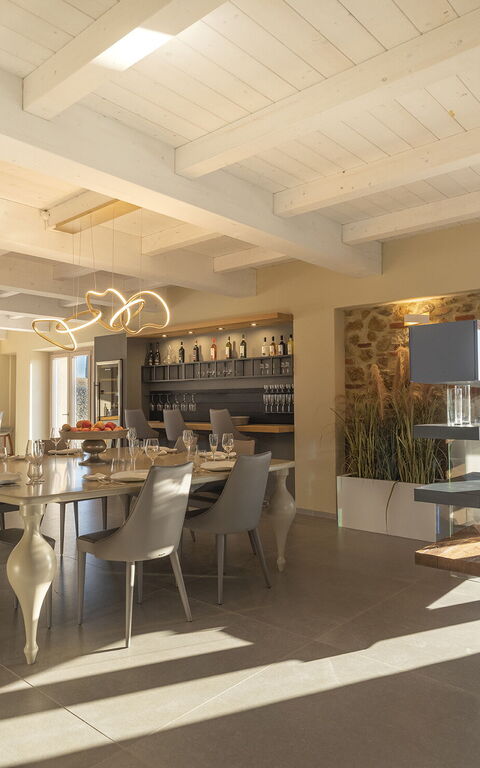 Villa Campana: Salon